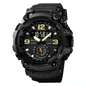 Activa X Invicta BlackOps Digital Men's Watch - 56mm, Black (ACW1637-001)